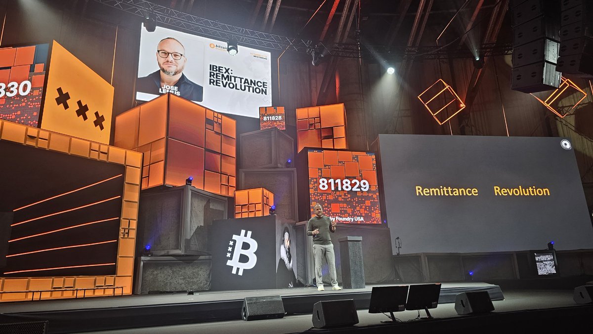 (ian) QuestioningBitcoin? (@questioningbtc) on Twitter photo Great talk from <a href="/jllemus/">Jose Lemus</a> about the remittance/payment revolution <a href="/TheBitcoinConf/">The Bitcoin Conference</a> #bitcoin <a href="/IBEXpay/">IBEX Pay ⚡️</a> <a href="/PoweredbyIBEX/">IBEX ⚡️</a> Great talk from <a href="/jllemus/">Jose Lemus</a> about the remittance/payment revolution <a href="/TheBitcoinConf/">The Bitcoin Conference</a> #bitcoin <a href="/IBEXpay/">IBEX Pay ⚡️</a> <a href="/PoweredbyIBEX/">IBEX ⚡️</a>