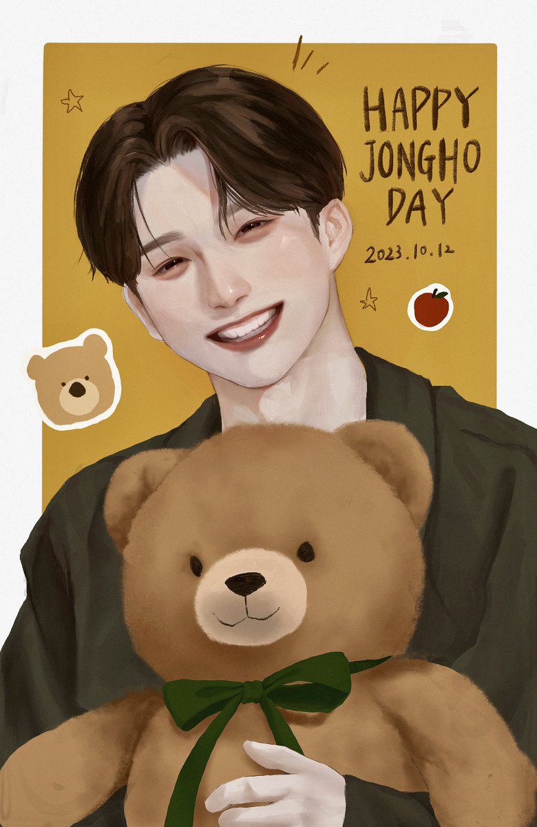 🧸✨HAPPY JONGHO DAY✨🧸

 #티즈네명창_종호의생일을_노래해 
 #GoldenVocalistChoiJongho 

 #ATEEZfanart  #ATEEZ #종호