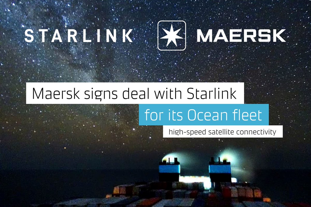Maersk tweet media