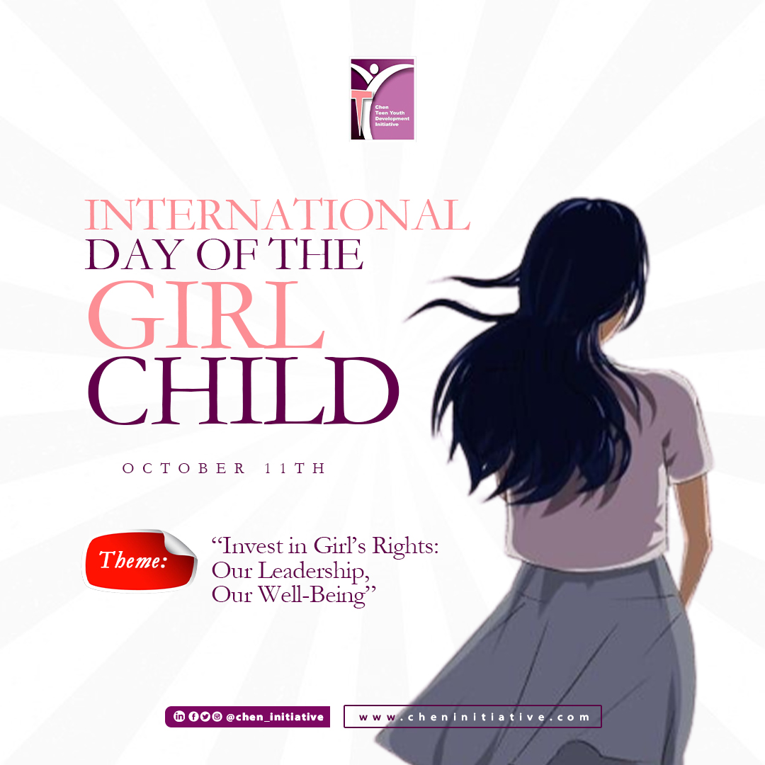 International Day of the Girl Child 👧 🤍

#internationaldayofthegirlchild #girlchild #girlsruletheworld #girls #girlsright #youth #teen #chencares #ctydi

Read more here >>>
instagram.com/p/CyRXKXmNg5H/…