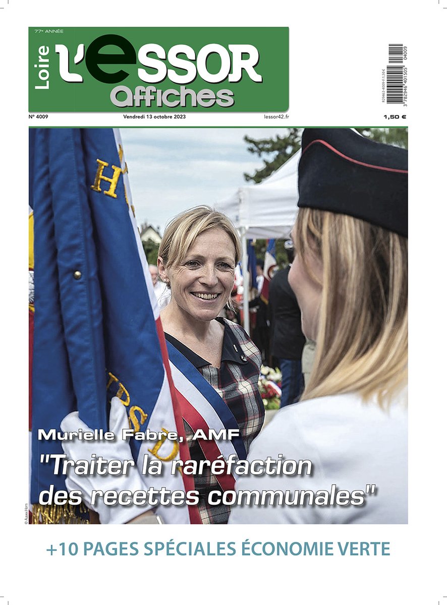 ✅Bonjour à la Une de ce numéro à paraître ce vendredi 13 octobre et sur lessor42.fr #économie #Politique #commerce #TransitionEcologique #Loire #SaintEtienne #Roanne #Montbrison #SaintChamond