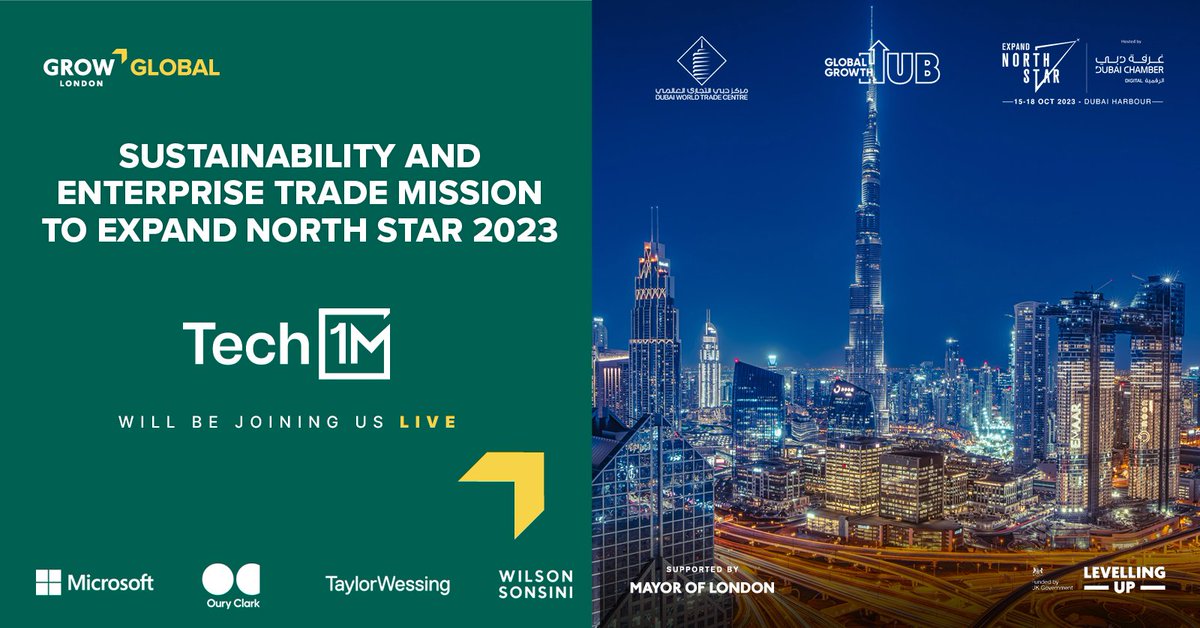 Tommie Edwards (@imtommieedwards) on Twitter photo Delighted to represent <a href="/tech1million/">Tech1million</a>  at <a href="/growldnbusiness/">Grow London</a>' sustainability & enterprise trade mission to <a href="/expandnorthstar/">Expand North Star</a>. 
Looking forward to representing #London's vibrant tech sectors and making vital new connections.
Find out more bit.ly/aboutGLG Delighted to represent <a href="/tech1million/">Tech1million</a>  at <a href="/growldnbusiness/">Grow London</a>' sustainability & enterprise trade mission to <a href="/expandnorthstar/">Expand North Star</a>. 
Looking forward to representing #London's vibrant tech sectors and making vital new connections.
Find out more bit.ly/aboutGLG
