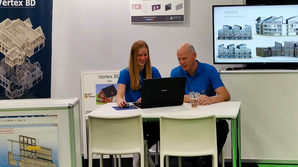 Come meet team CAD Serviceburo TODAY at #Prefab2023 on booth 1.G020 and learn more about #VertexBD #BIM software. 

Find out more about the event: bit.ly/PREFAB23

#PREFAB #SteelFraming #WoodFraming #Modular #buildingdesignsoftware <a href="/vakbeursPrefab/">vakbeurs PREFAB</a> #NationaleEnergieweek