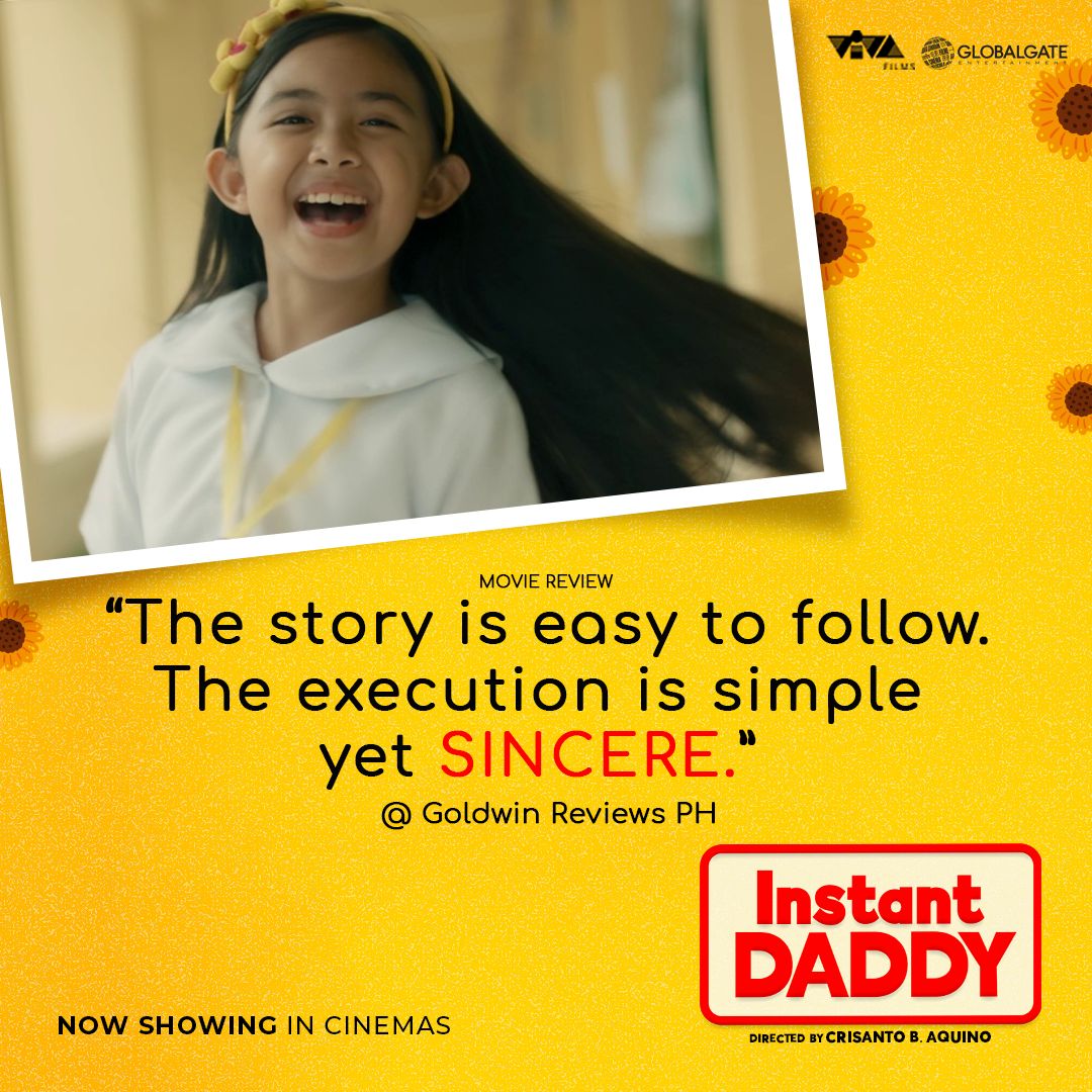 VIVA_Films's tweet image. "PATATAWANIN AT PAIIYAKIN KA NINA JERALD NAPOLES AT ALTHEA RUEDAS".

Ito ang pelikulang perfect for the whole family! 

#InstantDaddy is NOW SHOWING IN CINEMAS!