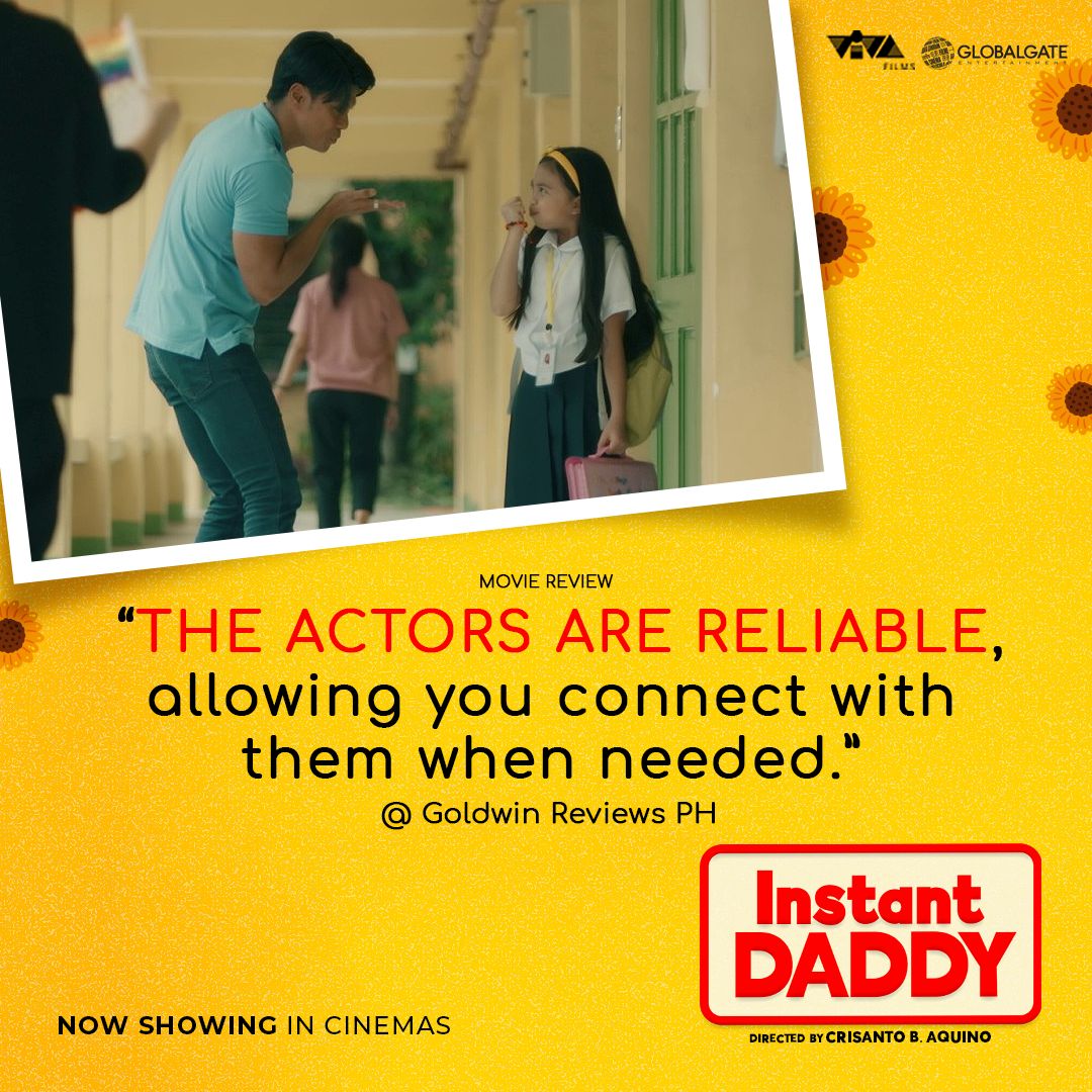 VIVA_Films's tweet image. "PATATAWANIN AT PAIIYAKIN KA NINA JERALD NAPOLES AT ALTHEA RUEDAS".

Ito ang pelikulang perfect for the whole family! 

#InstantDaddy is NOW SHOWING IN CINEMAS!