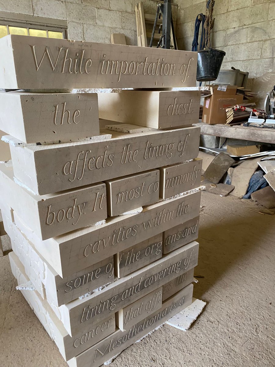 Mesothelioma UK (@mesouk) on Twitter photo Next week, we'll be launching a major stone sculpture, honouring all serving and veteran members of the British Armed Forces with mesothelioma. The memorial sculpture will join more than 400 memorials at the 150-acre <a href="/Nat_Mem_Arb/">National Memorial Arboretum</a> in Staffordshire. Next week, we'll be launching a major stone sculpture, honouring all serving and veteran members of the British Armed Forces with mesothelioma. The memorial sculpture will join more than 400 memorials at the 150-acre <a href="/Nat_Mem_Arb/">National Memorial Arboretum</a> in Staffordshire.