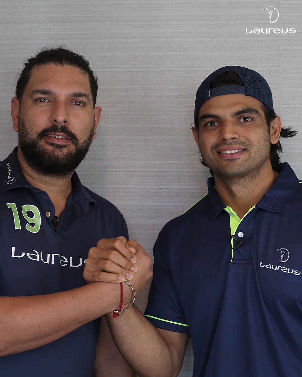 “To use my platform and the power of sport to help young people in India and around the world is something I am looking forward to doing.'

New Laureus Ambassador, @Neeraj_chopra1 👏

@YUVSTRONG12 welcomed the @Olympics hero who's looking to empower youth globally.

#SportForGood
