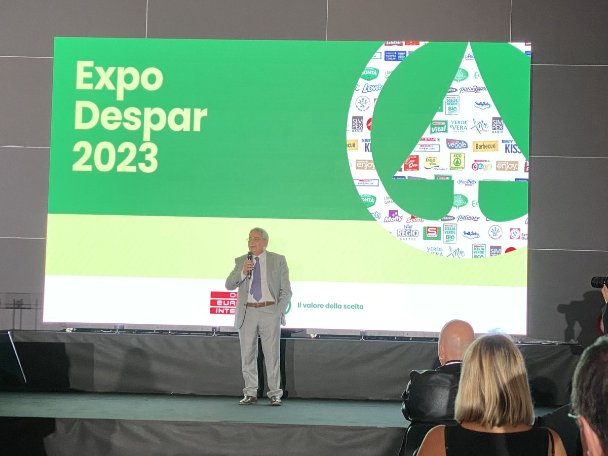 Expo Despar 2023, Gianni Cavalieri, Presidente Despar Italia: siamo in una fase di transizione, raggiungeremo il nostro obiettivo quando avremo trasformato i nostri prodotti a marchio in prodotti di marca tout court.