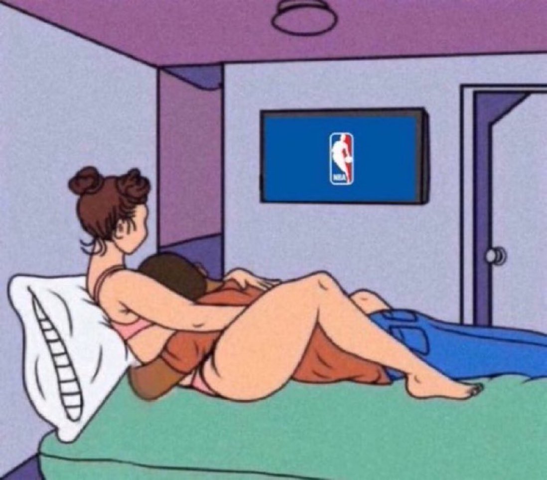 JWepp's tweet photo. NBA &amp; chill season almost here https://t.co/UP0eC1WdL3