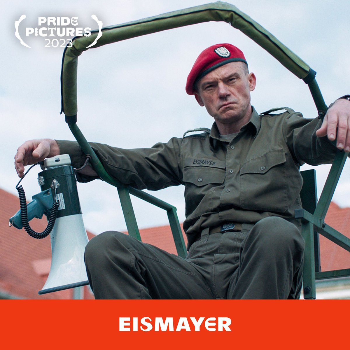 SO|29.10.|18:15 Uhr – EISMAYER: Als sich Charles Eismayer, der „härteste Ausbilder“ beim österreichischen Bundesheer, in einen Rekruten verliebt, beginnt der innerliche Kampf mit seinem über Jahre verinnerlichten heteronormativen Männlichkeitsbild. #PridePicturesKarlsruhe