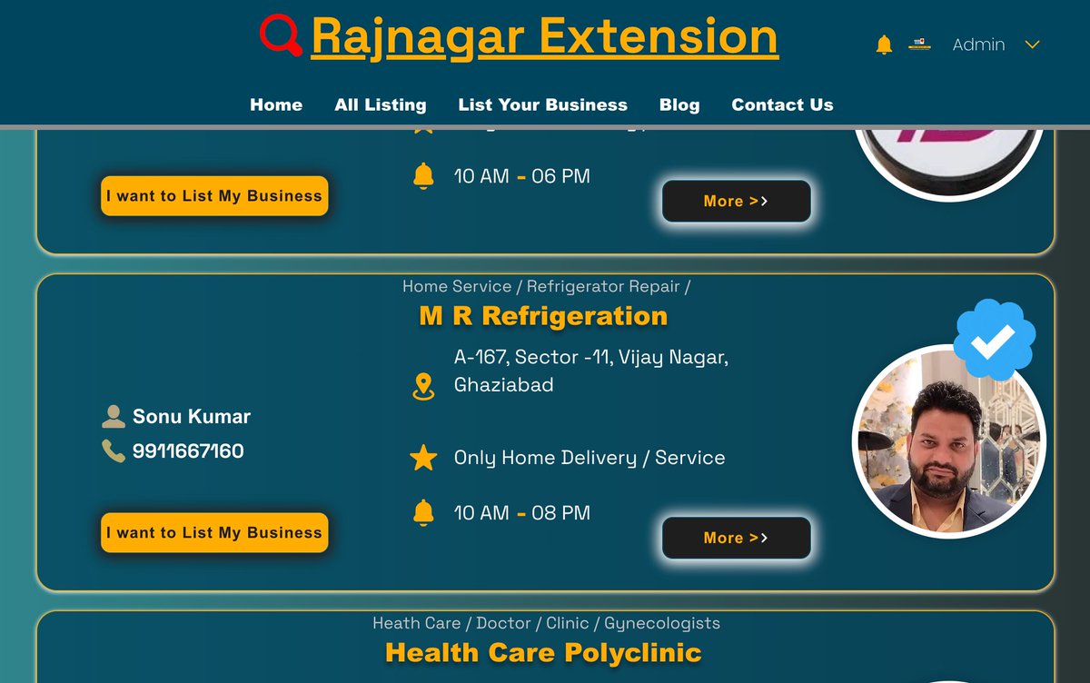 RajNagarExtGzb's tweet photo. Welcome M R Refrigeration [ 9911667160 ]. They provide service and repair of Washing machines, Refrigerators, and Air conditioners. Mr. Sonu and Mr. Mandeep are very courteous and the charges are reasonable. #rne #rajnagarext 
List your Business at - https://t.co/BoA3tDHeBt https://t.co/Jlm7YslSc9