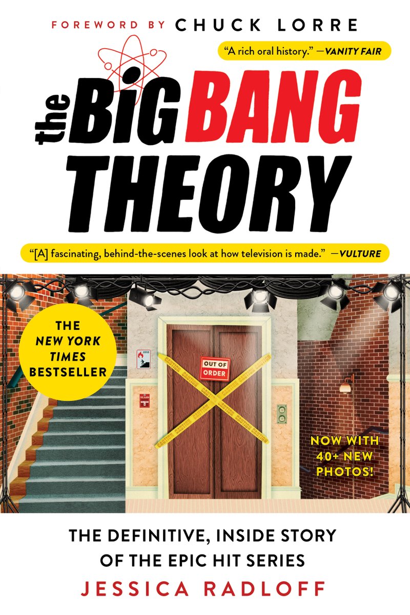 The ultimate guide to all things #BigBangTheory updated paperback version is officially HERE! 🤩 “The Big Bang Theory: The Definitive, Inside Story of the Epic Hit Series” by Jessica Radloff is now available in PAPERBACK for purchase at the link here with 48 candid new photos and