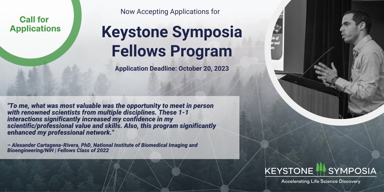 Keystone Symposia on X: Accepting Applications for Keystone