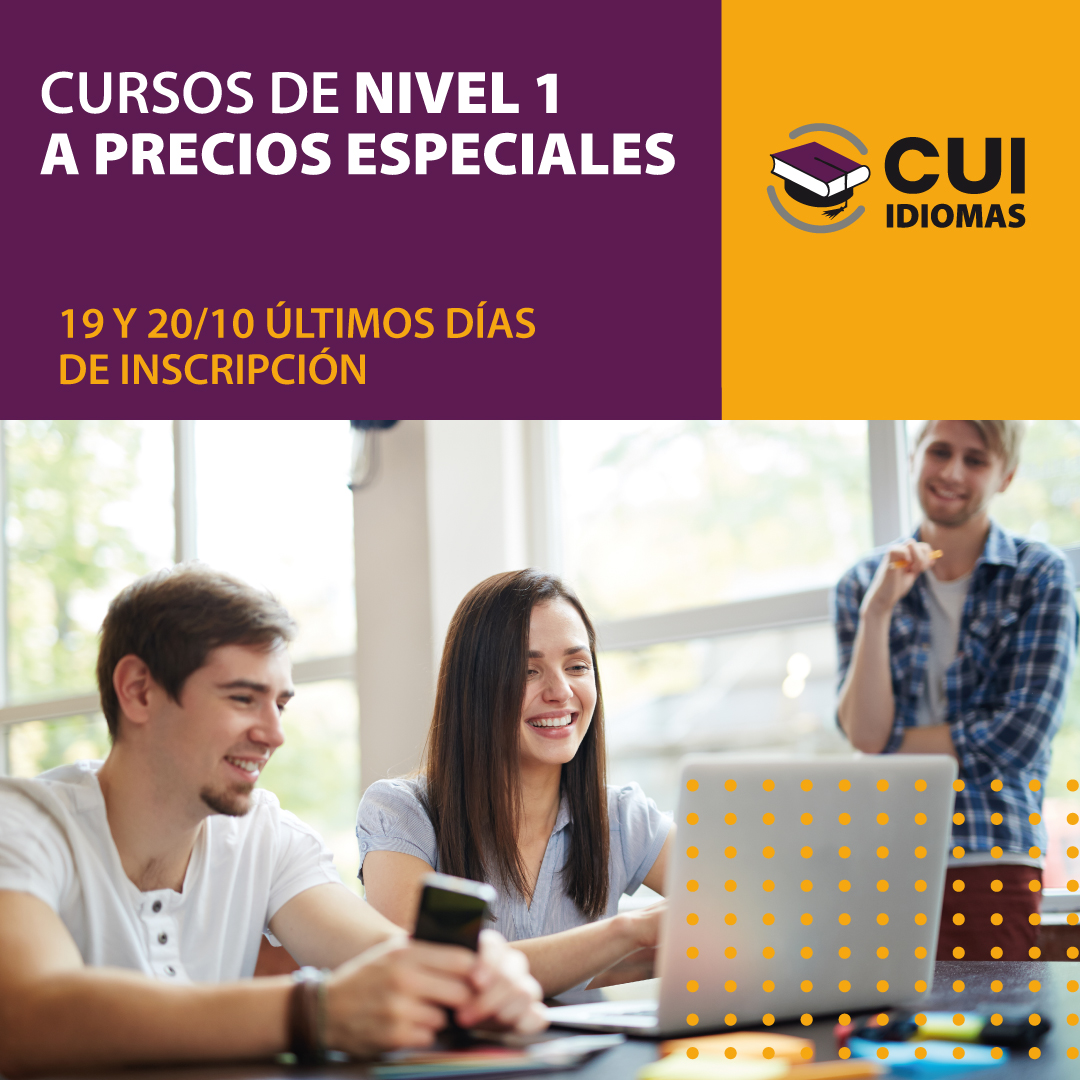 CUI_oficial's tweet photo. ⚠️ÚLTIMOS DÍAS DE INSCRIPCIÓN⚠️
✨Nivel 1 a precios especiales
✨Cursos grupales presenciales y por Zoom.
👉🏼 Elegí los días y horarios en https://t.co/lPgyvFo4zc
🗓️ Inicio de clases a partir del 25/10
✅Certificación UBA
☎️ 5353-3000 #WhatsAppCUI 📲+5491155797824✨ https://t.co/ztKcxZ8TcC