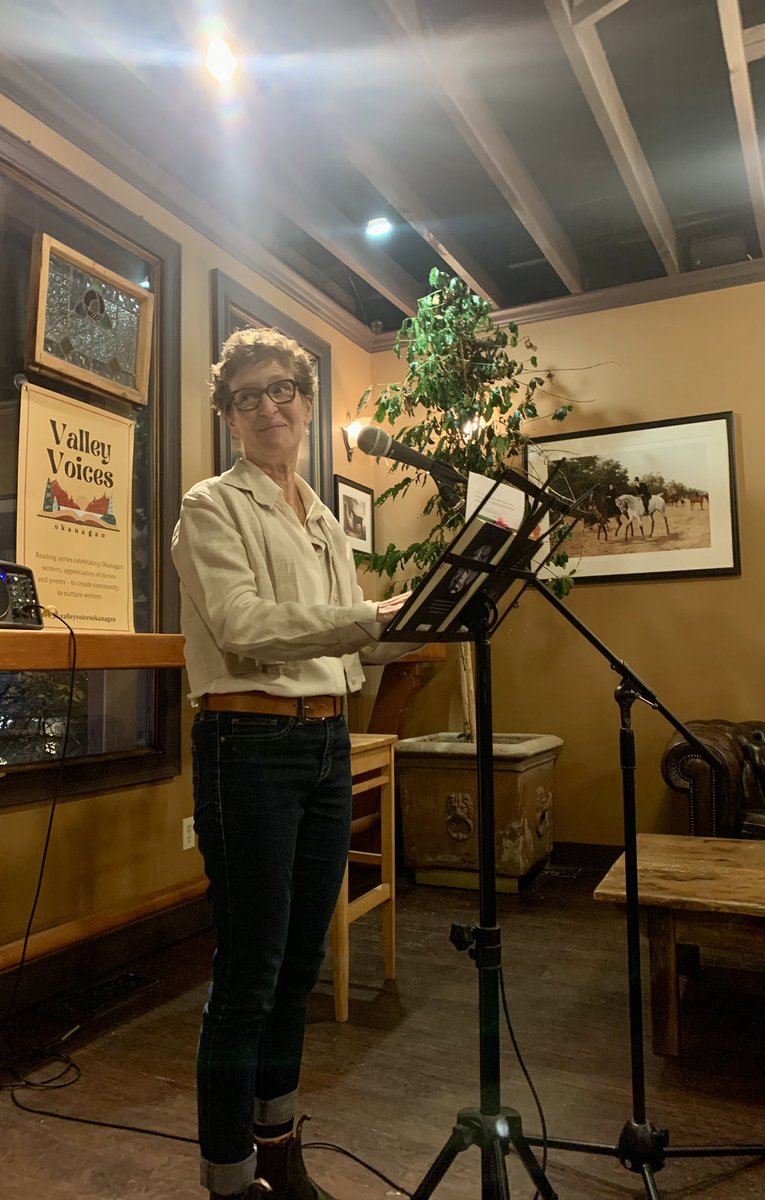 n_appleton's tweet image. Thank you to all the wonderful folks who came out to last night’s Valley Voices reading. Such a joy to read with Frances Greenslade. ✨