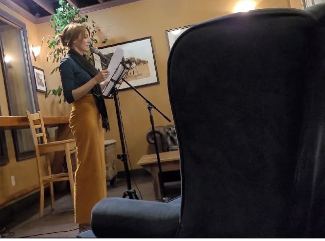 n_appleton's tweet image. Thank you to all the wonderful folks who came out to last night’s Valley Voices reading. Such a joy to read with Frances Greenslade. ✨