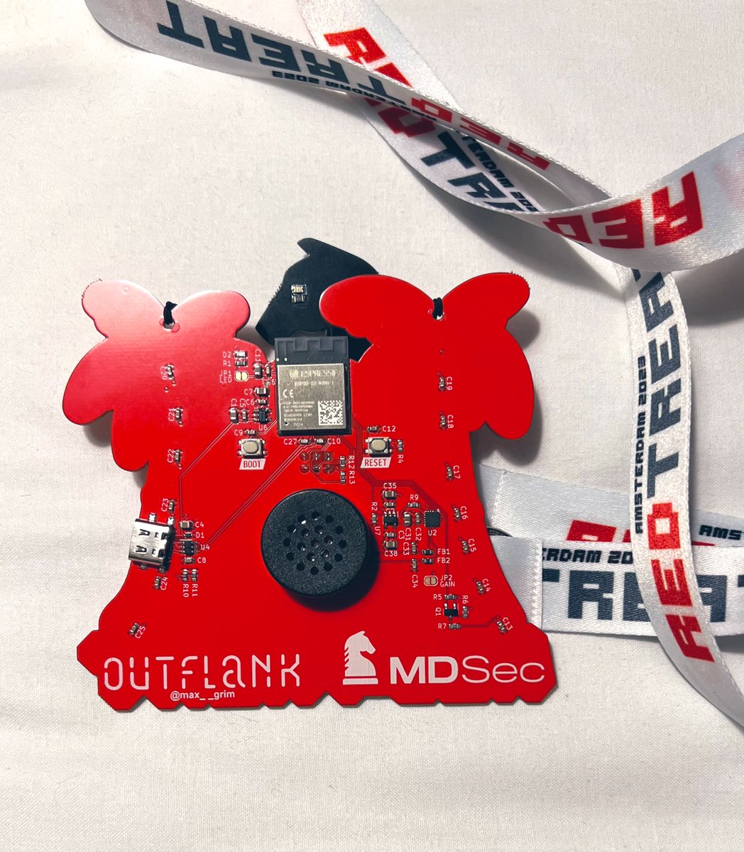 3 years ago, me, <a href="/StanHacked/">Stan Hegt</a> and <a href="/MarcOverIP/">Marc Smeets</a> set about creating our own con, built by red teamers for red teamers. Today it finally happened and it was 🔥 #redtreat23 <a href="/MDSecLabs/">MDSec</a> <a href="/OutflankNL/">Outflank</a>