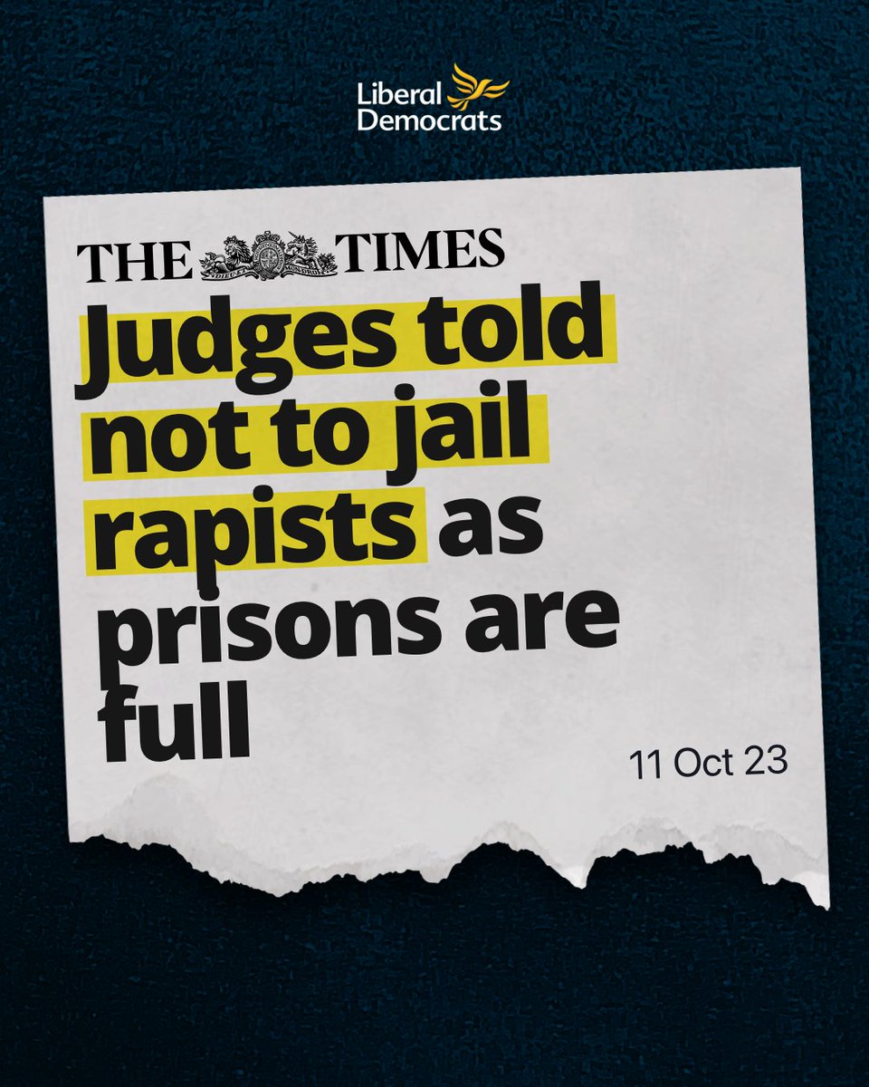 How has it come to this? 

By failing to get a grip on the courts backlog, Conservatives have pushed our prison system to the brink - and put our communities at risk in the process. 

The Justice Secretary  must finally get serious about clearing the backlog of criminal cases.