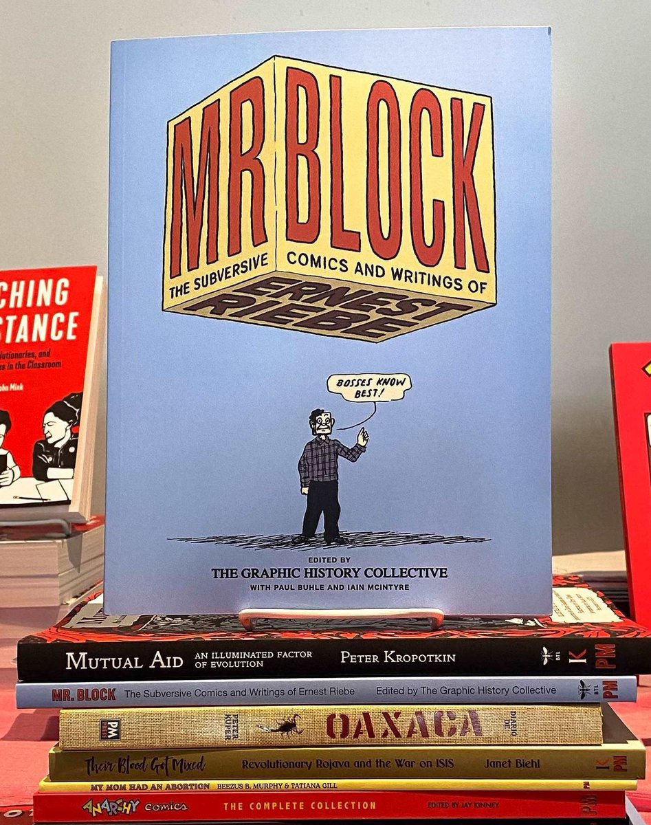"As a union member, political activist, and comic fan—many of the issues raised in the collection are timeless."

Check out the full review of <a href="/GHC_Comics/">GHC Comics</a>'s Mr. Block: The Subversive Comics and Writings of Ernest Riebe in <a href="/ComicsJournal/">THE COMICS JOURNAL</a>: blog.pmpress.org/2023/10/08/mr-… / <a href="/readBTLbooks/">Between the Lines</a>