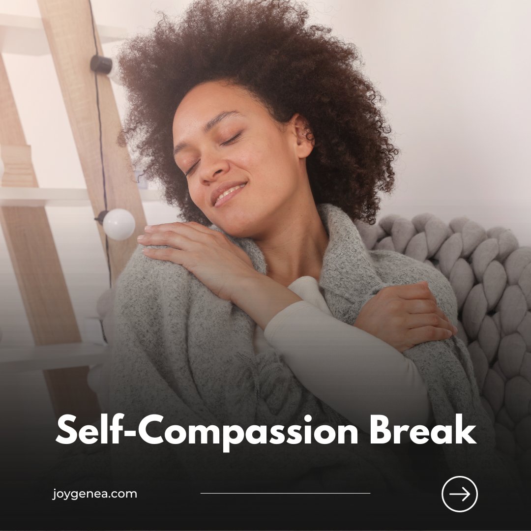 JoyGenea's tweet photo. This self-compassion exercise can be so helpful and grounding. It only takes 5 minutes. Give it a try next time you feel down on yourself and overwhelmed.

https://t.co/KRkKB95ab6

.
#selfcompassion #selflove #selfcare #mentalhealth #mindfulness #mentalhealthawareness https://t.co/QfFcTecrUr