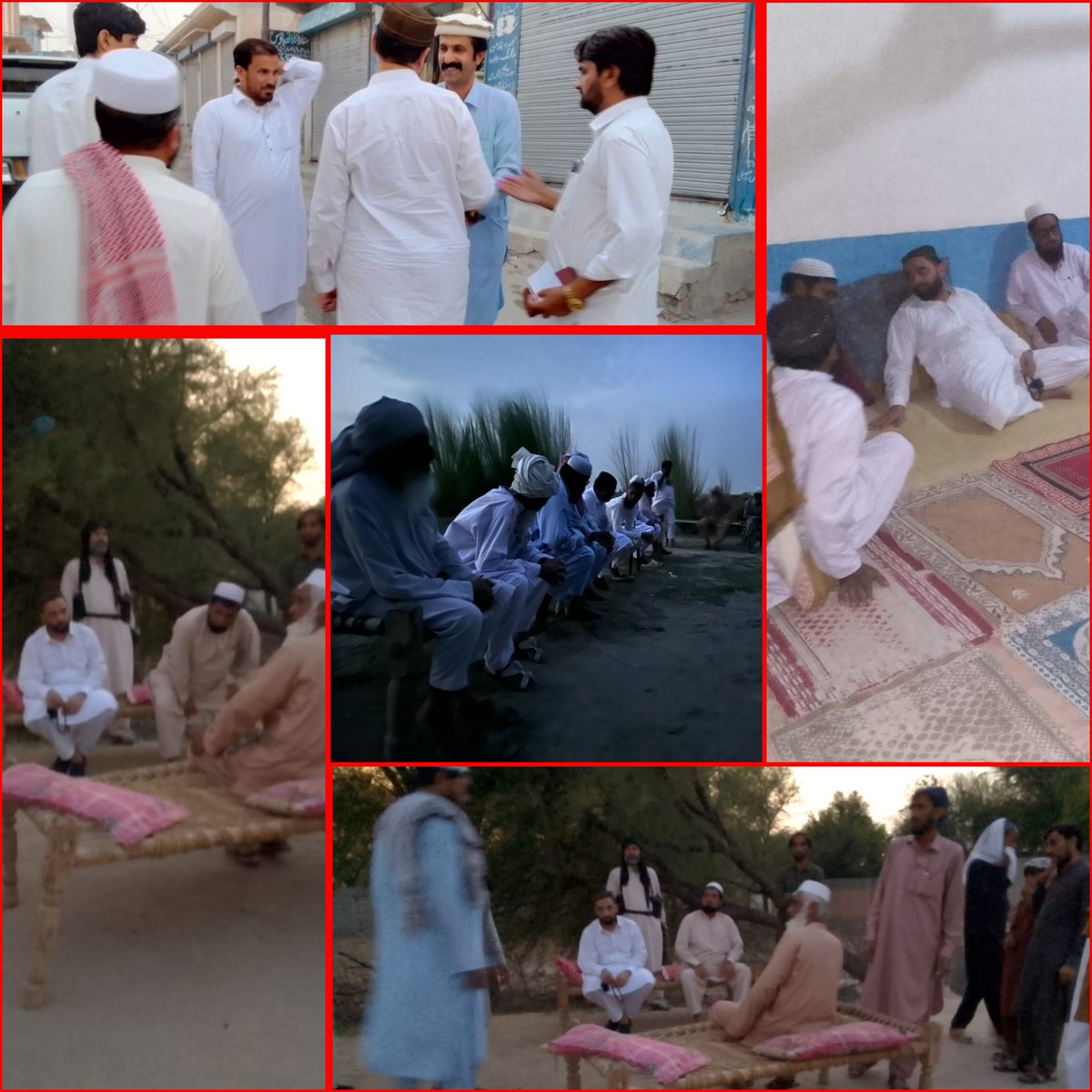 ImmadAzamOffi's tweet photo. الحمداللّه حضرت مفتی محمود كانفرنس پشاور کےلیے خلقہ پی کے98 میں ڈور ٹو ڈور کمپین اور میٹنگز کا سلسلہ جاری ہے۔ جماعتی کاركنان اور عام عوام کا کمپین میں دلچسپی جمیعت علما اسلام کی مقبولیت اور کامیابی کا منہ بولتا ثبوت ہے۔ کرک حاص کر PK98 سے بڑا قافلہ لیکر جاينگے انشاءاللّه https://t.co/o87l535GnO
