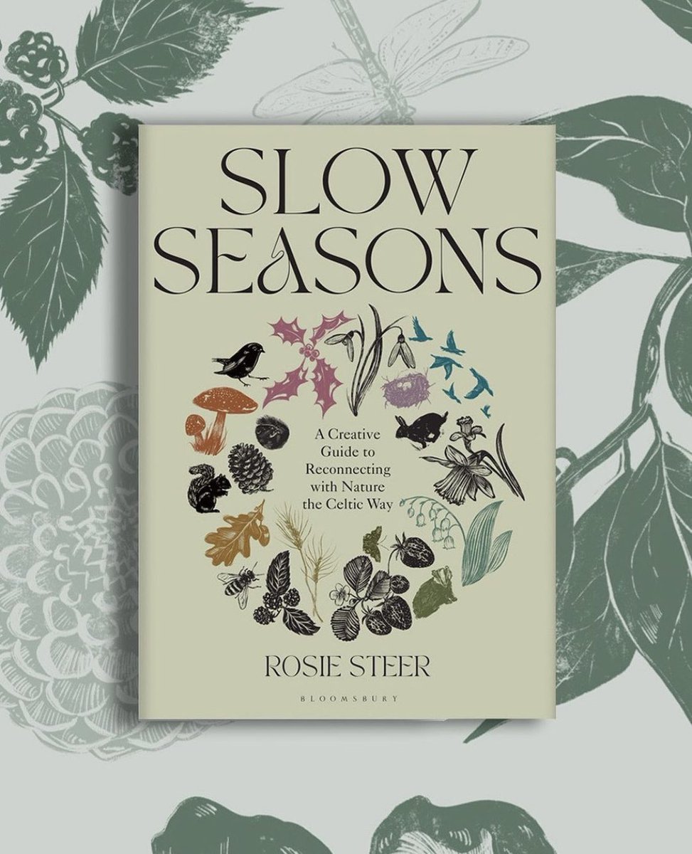 A huge Happy Publication day <a href="/LooksRosie/">Rosie Steer</a> on your soulful, creative and joyous book SLOW SEASONS 🌷☀️🍂❄️ not only is this book a balm for the soul, but it’s full of fun bakes, makes and crafts to encourage you to reconnect with nature the Celtic way.