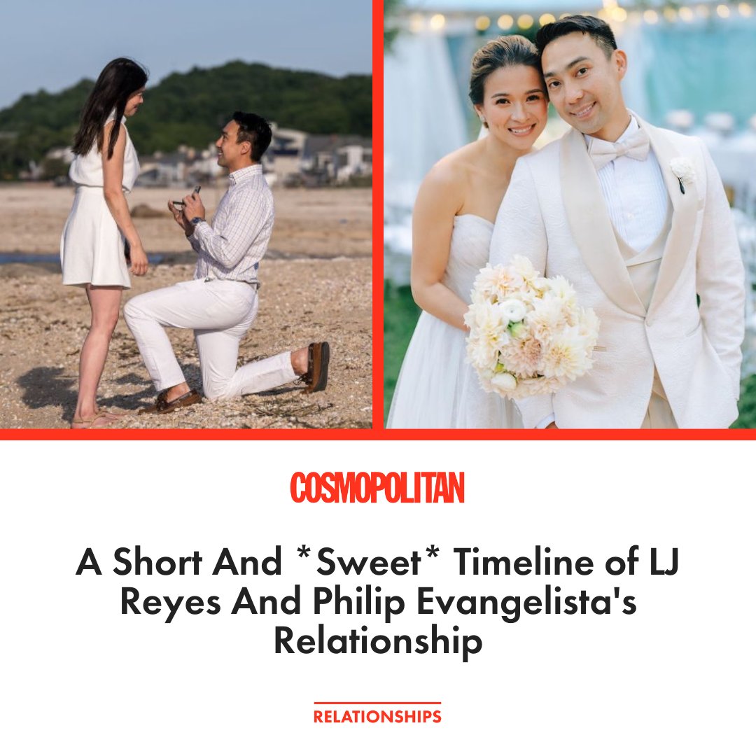cosmo_ph's tweet image. ICYMI, #LJReyes tied the knot with #PhilipEvangelista in an intimate ceremony in the USA: bit.ly/3PT3bbV