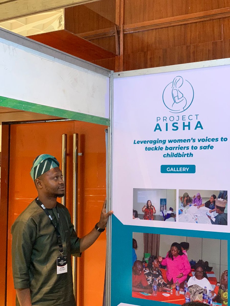 CharmXtova's tweet photo. Repping #ProjectAisha at the Future of Health Conference.
#PS4HealthNG #FHC2023 https://t.co/bAgvTNJCGM