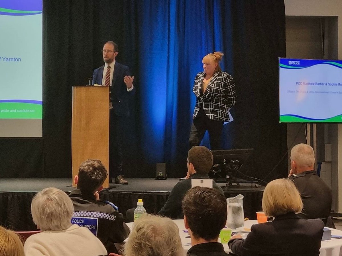 matthew_barber's tweet image. Big thanks to Sophie Roberts from @frasersbudgens who spoke so powerfully at today’s Neighbourhood Policing Conference about the real impact of #shoplifting on businesses and staff. A real effort being galvanised to improve the response to tackling #RetailCrime.

#Crimefighters