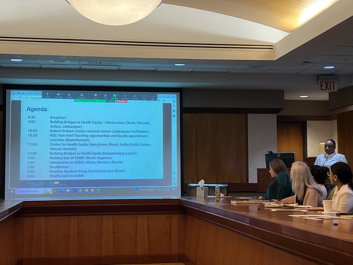 Building Bridges to Health Equity: Welcome Event! 
An exciting journey begins as we introduce you to the Department of Family Medicine, the Robert Graham Center, the Center for Health Equity, and the MedStar Health Research Institute #HealthEquity #ResearchMatters #MedStarHealth