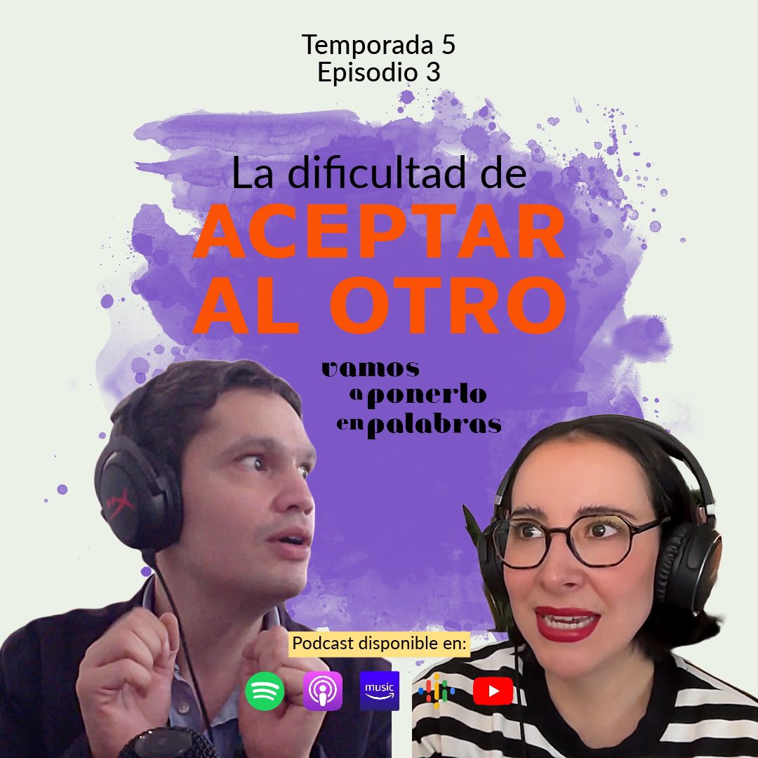 El otro es una instancia compleja porque también es un personaje de nuestro mundo interno. No te pierdas este episodio en YouTube o tu plataforma favorita de podcast 
youtu.be/A_bdKhXInyE