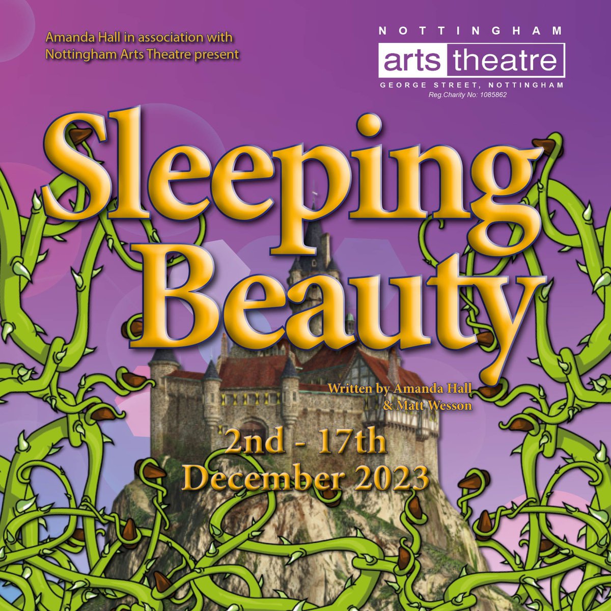 Are we excited for panto season 2023? Oh yes we are! ✨Sleeping Beauty will be transforming @nottartstheatre into a land of fairies, princesses & enchanted spinning wheels from December 2nd - 17th✨ Tickets: buff.ly/3tzEI3A 0115 947 6096 @NottinghamTIC @NAT_Panto