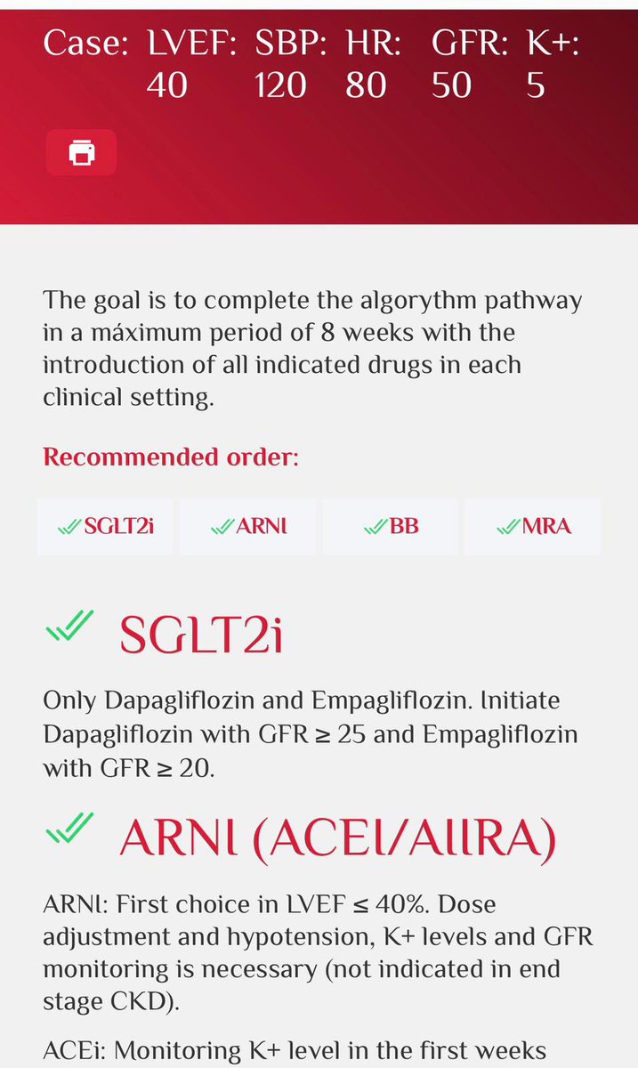 New 2.0 ENGLISH/SPANISH version of the Pharmacological Decision Tree for Chronic Heart Failure WebAPP. 

An easy tool, specially useful in Primary Health Care, to give our HF patients the best option in each clinical scenario. 
By <a href="/redGDPS/">redGDPS Diabetes</a>. 

Try it!❤️

➡️ redgdps.org/arbolttoic/arb…