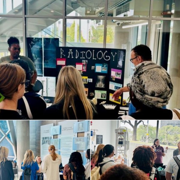 mlbreit's tweet photo. We recently hosted students from #KansasCity area schools at our #ChildrensMercy High School Student Open House. These students were able to visit with our team members from Social Work, PICU, Child Life and more! https://t.co/ov5d0YRBVs