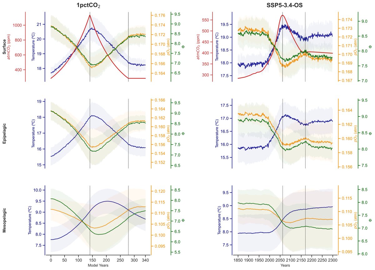 Yeray Santana-Falcón explains how with co-authors they predict a 4-5% decline in the volume of global oceans that can support aerobic habitats, even if global temperature targets are only temporarily exceeded.

earthenvironmentcommunity.nature.com/posts/the-resi…