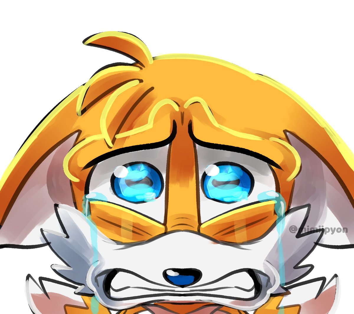 furry male 1boy crying blue eyes furry solo male focus  illustration images