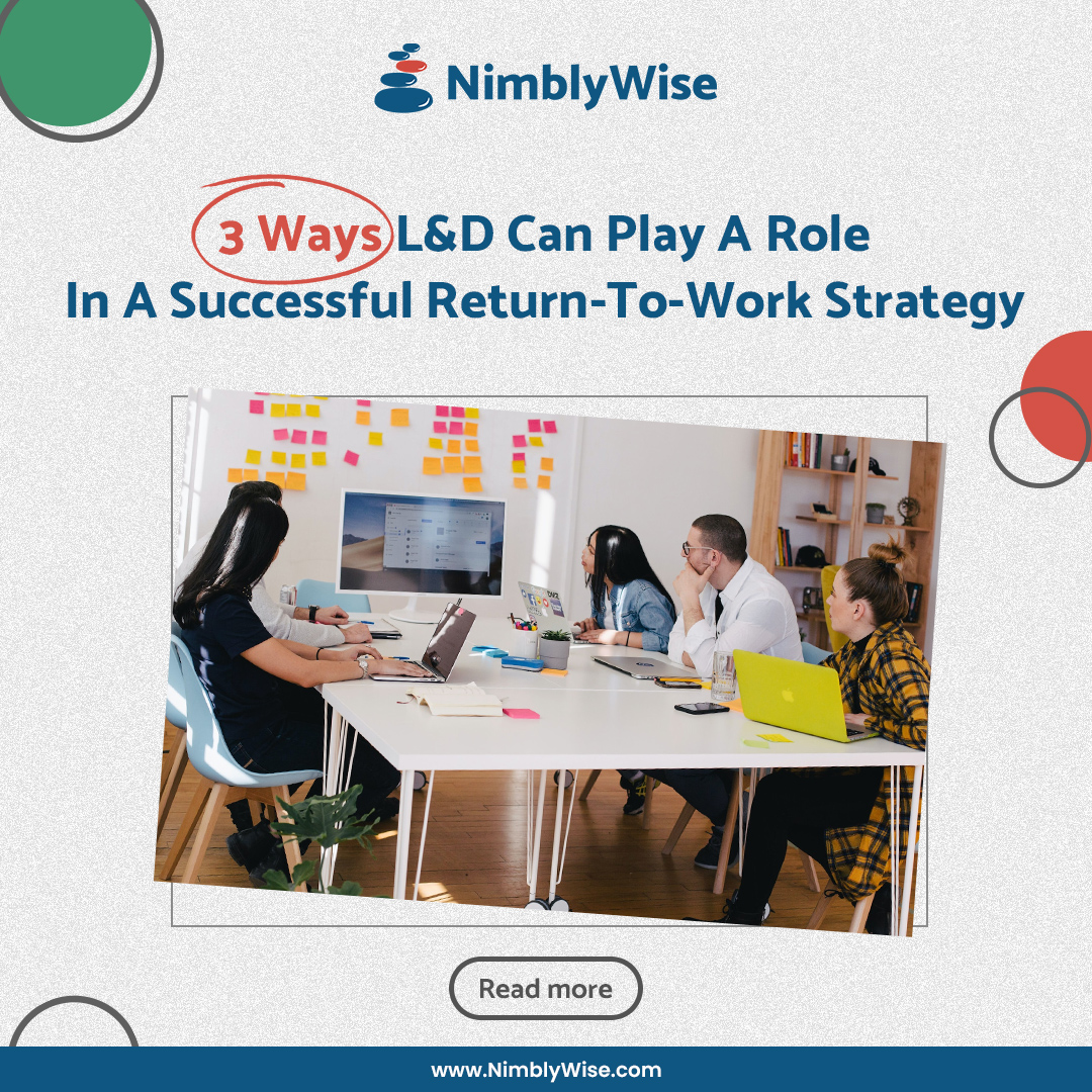 As The Great Resignation ends, The Great Compromise begins. Today, we’re sharing five ways learning and development can be the solution to owning this era at your organization. 

Read more here: nimblywise.com/blog/3-ways-ld…