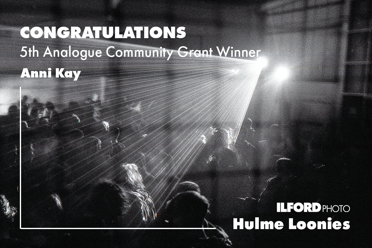 ILFORDPhoto's tweet photo. Congrats to Anni Kay, the winner of our Q3 2023 Analogue Community Grant for her project 'Hulme Loonies.' Her journey documenting Hulme since 2018, inspired by her father's passing, showcases a profound connection to this community, its people, and their punk scene history. https://t.co/BitVe2U5Ct