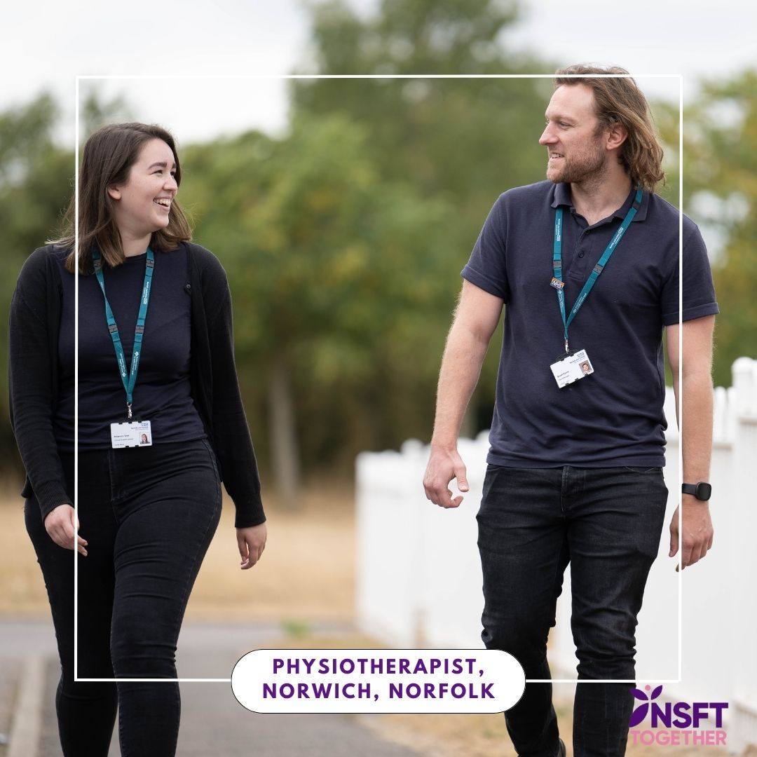 Calling all Physiotherapists! We have a unique opportunity to join our Older Person's team at Hammerton Court, Julian Hospital, Norwich. 

For more info/to apply:  nsft.nhs.uk/apply-now#!/jo…

#NSFTJobs #PhysioJobs #NSFT #WhyNSFT