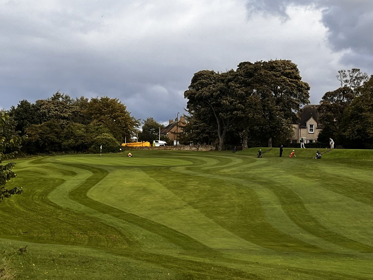 The 15th freshly cut today.