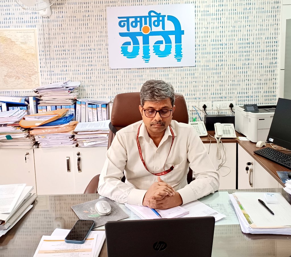 cleanganganmcg's tweet photo. Joining virtually Sh. @yourdaven, ED(T), NMCG, highlighted the significance of the #IndoDanish Smart Lab for Clean River (SLCR) and its upcoming role in enhancing the health of #VarunaRiver. A shining example where cutting-edge technology meets river restoration! #NamamiGange https://t.co/qr2L8zMP7k