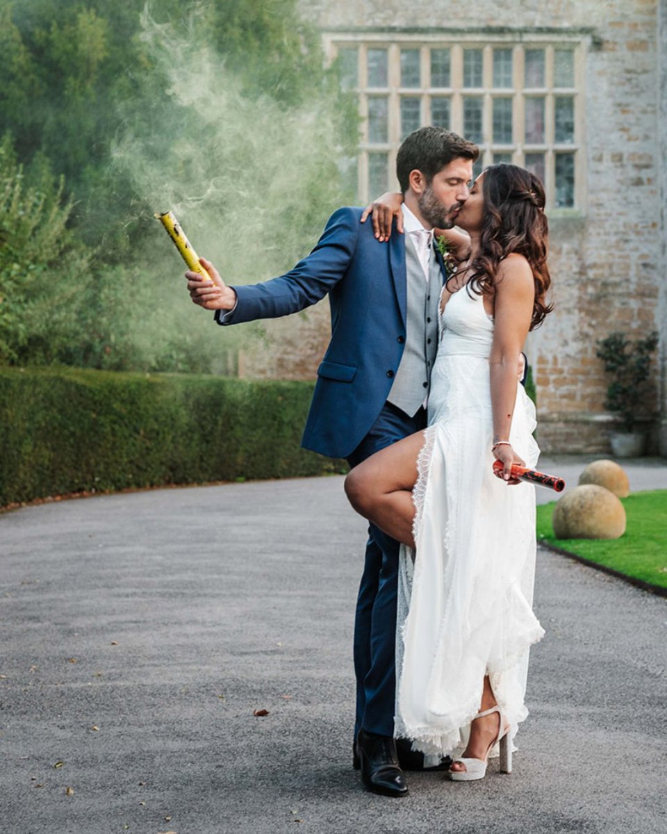 linusmoran's tweet photo. Smoke bombs? Yes please!

They make such great props as they bring a lot of colour and life to your photos and they are so much fun! 

Will you be having smoke bombs at your wedding? https://t.co/1kwost0pjG