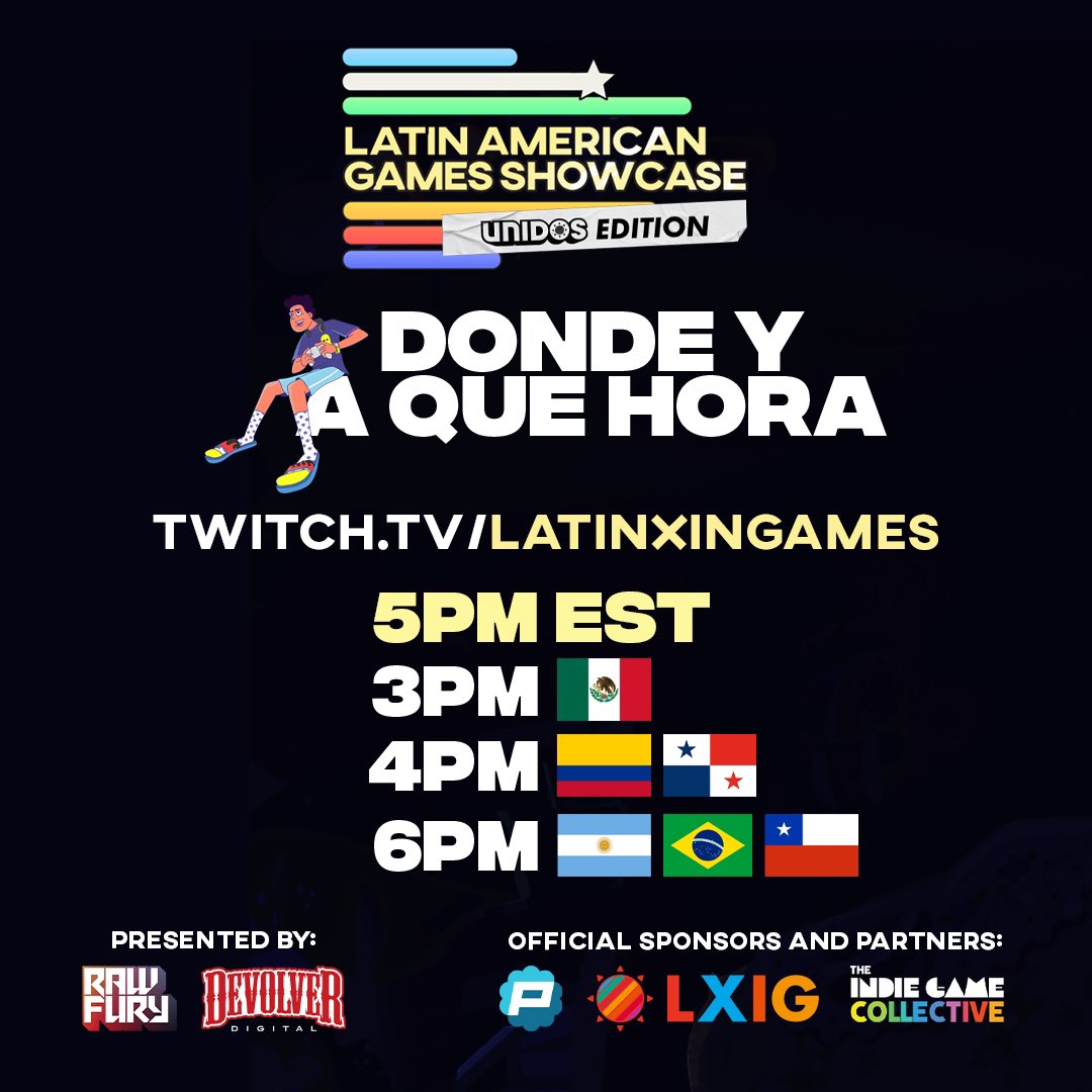 Latin American Games Showcase 🔜 Gamescom LATAM tweet media