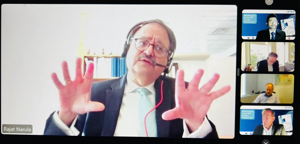 srinivasiaas's tweet photo. “PEFA Assessments are of great value for The World Bank in scaling up support. Strong PFM systems support Program for Results operations, a relatively new instrument of the Bank” says @rajatwrites @WorldBank  speaking at @PEFASecretariat fiduciary webinar today @wbg_gov https://t.co/nxWXNG4PrT