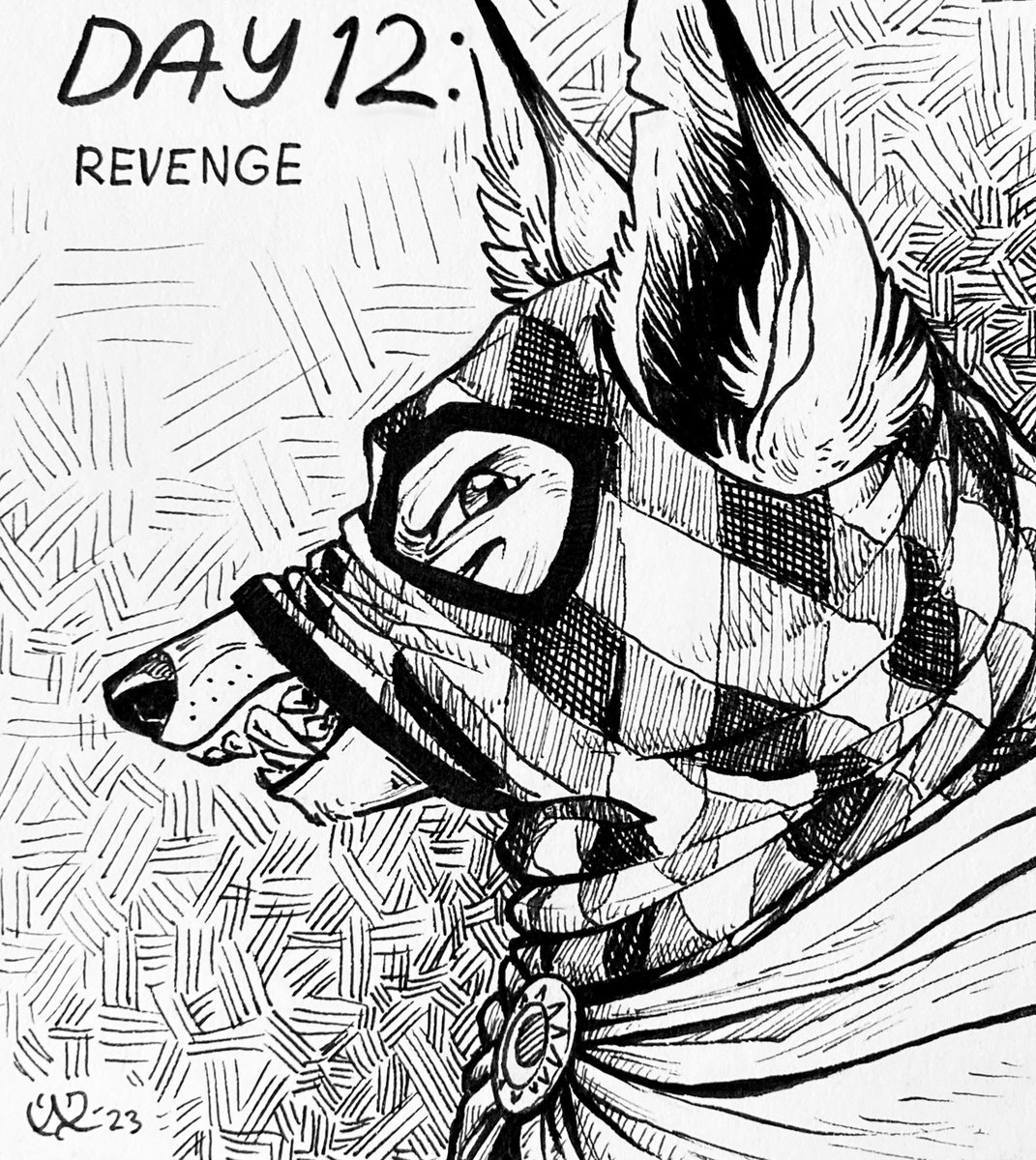 AlexJohnsonArt's tweet photo. Day 12: Revenge
Perhaps the most revenge-driven character in the series: Slagar!
#redwall #inktober2023 https://t.co/w9odIy3HKI