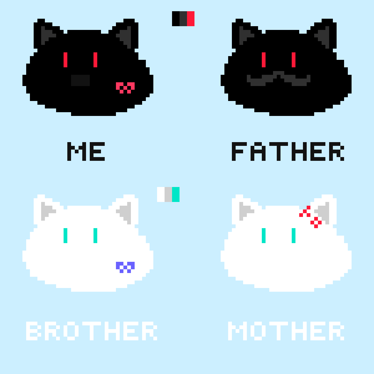 crazyling123's tweet photo. Day 35 ........... family?
#pixilart #catslime #pixelart https://t.co/j9IikjZTM3