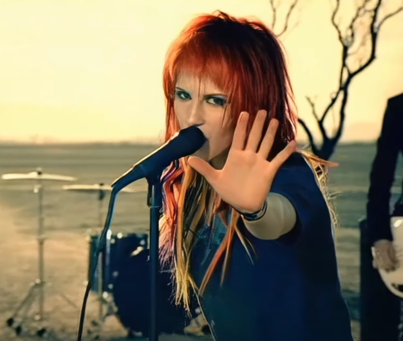 Pcharts's tweet photo. 16 years ago, Paramore released the music video of "Crushcrushcrush". https://t.co/ycYM3bBjhB