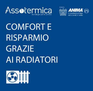 In che modo i #radiatori si adattano alle diverse esigenze e alle abitudini di vita all'interno delle nostre case? Grazie  alla bassa inerzia termica, prerogativa assoluta degli impianti  realizzati con radiatori. Il caldo quando serve, dove serve, senza  sprechi di energia.