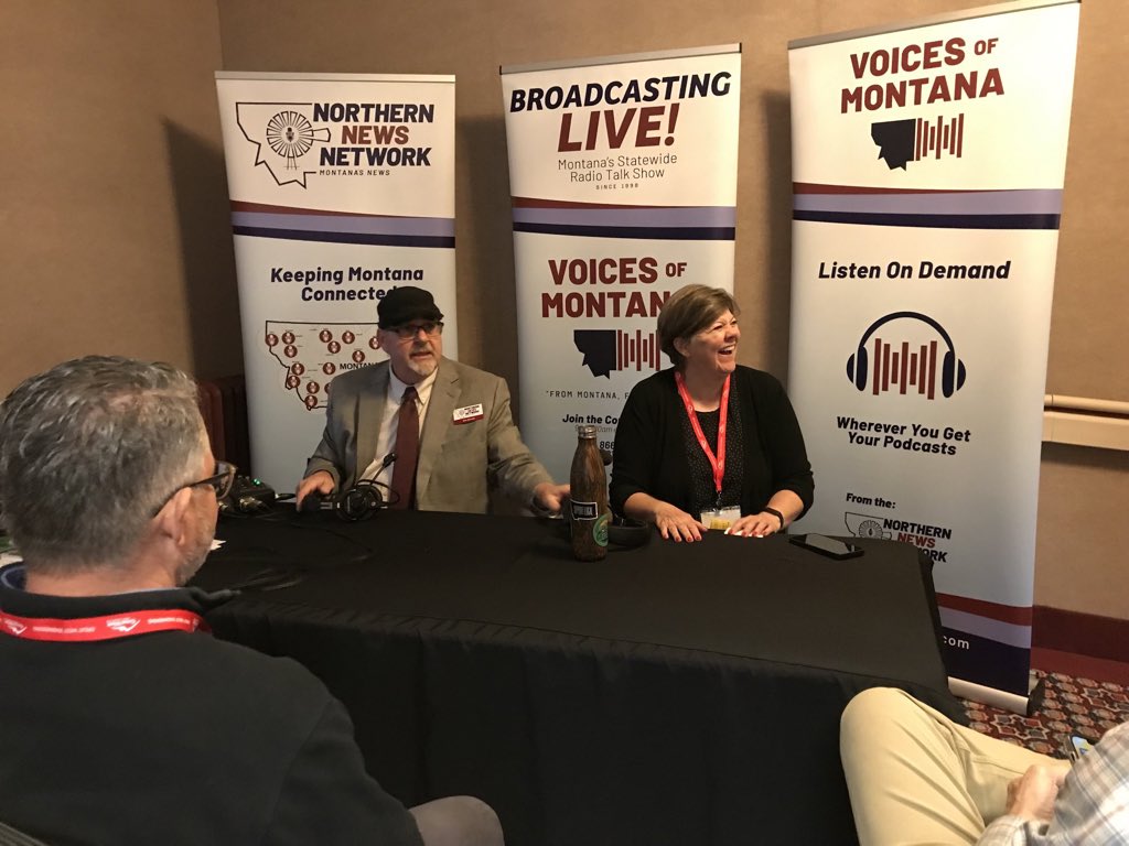 Going Live in 3, 2, 1… Tune in now at VoicesofMontana.com. We are live at the Montana League of Cities and Towns annual conference talking with mayors from across the state about their communities. The theme of this year’s event is Go Local. #GoLocal