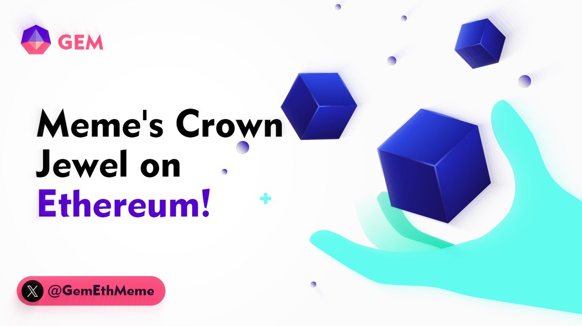 🚀 BIG NEWS GEM Community! 
Our token contract is now LIVE! Mark your calendars 

📅 - DEX trading kicks off on October 12 at 17:38 UTC. 
Get ready to embark on the shimmering GEM journey! 

💎 Contract Address: 0x7bc5bc184e4618f2e70ea300e7c204c577eb3ebe #GEMLaunch #CryptoGem